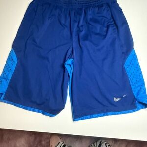 Nike Men's Blue Athletic Shorts